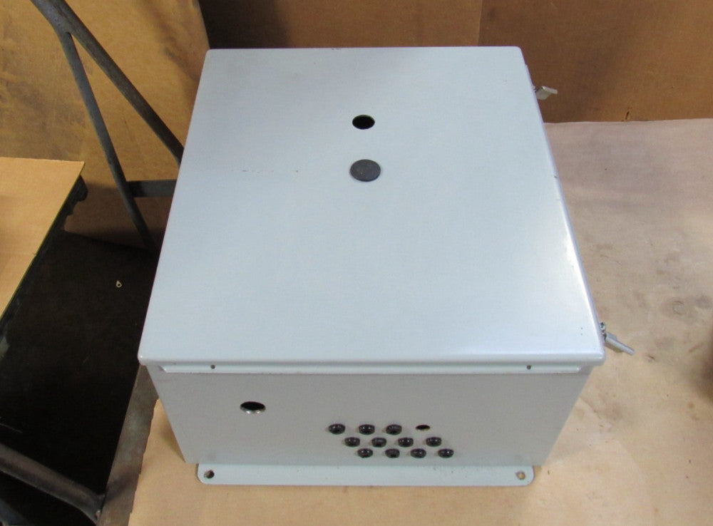 HOFFMAN ELECTRICAL ENCLOSURE A-16148CH 16X14X8 W/ Backplate