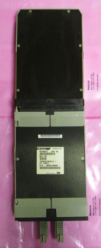 SIEBE FOXBORO P0400YC FBM 02 Thermocouple MV Input Module