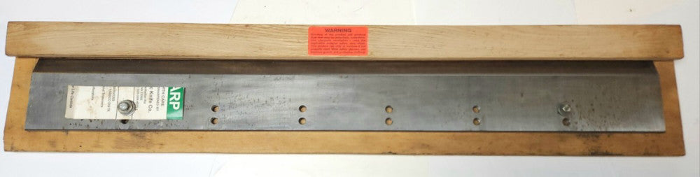 FASSCO REMCHEID F300 F-300 Paper Cutting Knife Approximately 30 3/4" Long 4"Wide