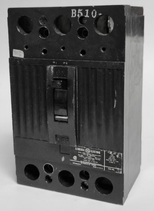 GENERAL ELECTRIC TQD32225 3 Pole 225 AMP Type TQD Circuit Breaker 240 VAC