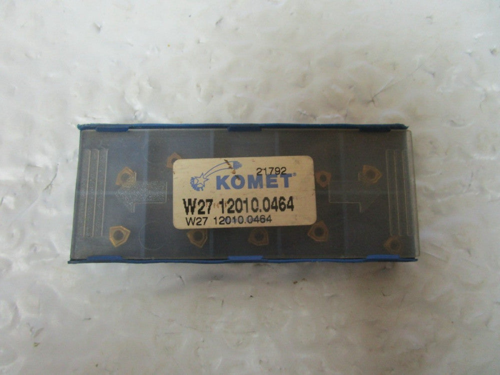 Lot Of 10 Komet Carbide Inserts W27 12010.0464