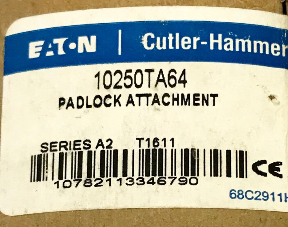 EATON CUTLER HAMMER 10250TA64 Pushbutton Padlock Attachment 