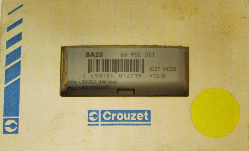 CROUZET SA20 88 950 051 24 VDC SA20 Millenium 11 Relay Output Module
