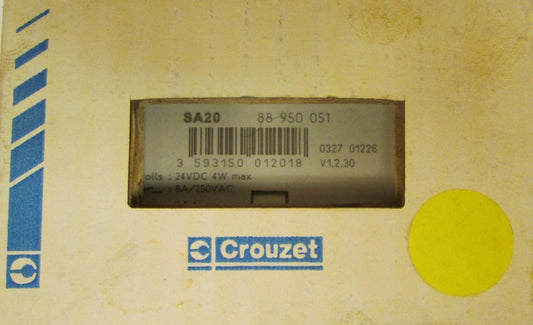 CROUZET SA20 88 950 051 24 VDC SA20 Millenium 11 Relay Output Module