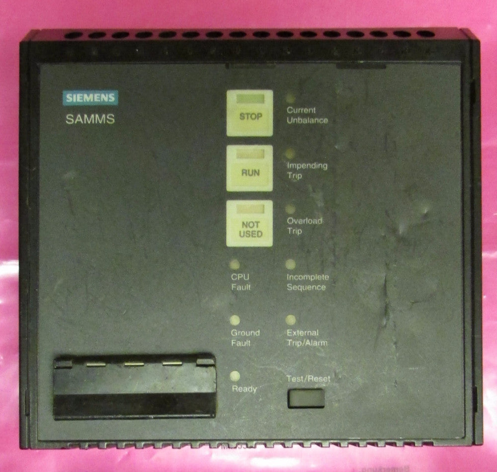 SIEMENS SAM0R0F000000 SAMMS Motor Master Control Module SAM 2ROF000000 981000207