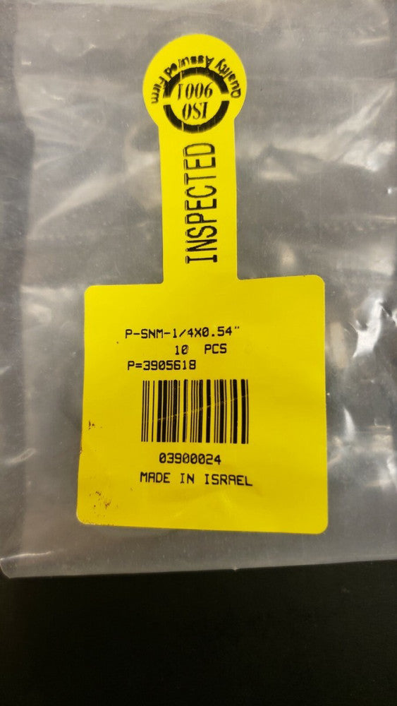 New, Ham-Let, P-SNM-1/4 .54-H,  Nut, Male, Short, .54" OAL, .25", .36" ID, 9/16"