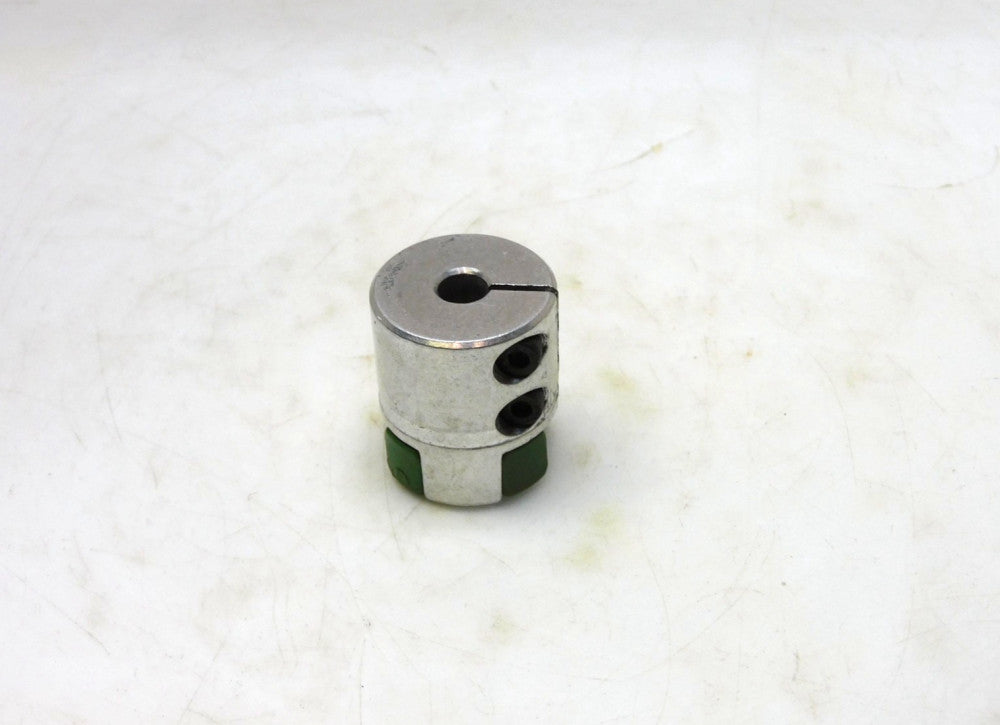 ROTEX 2-JAW ALUMINUM 1/2 COUPLING 8MM ID 30MM OD W/ SPIDER