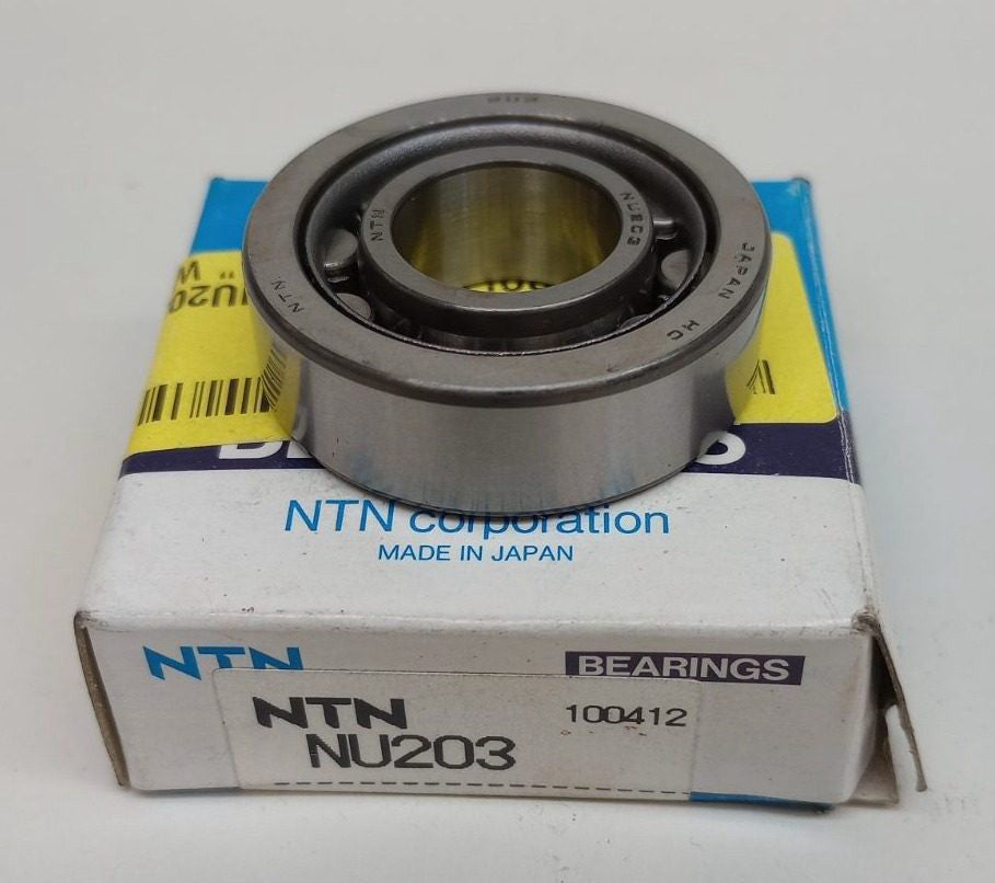 NTN NU203 Cylindrical Roller Bearing 17X40X12mm NU-203