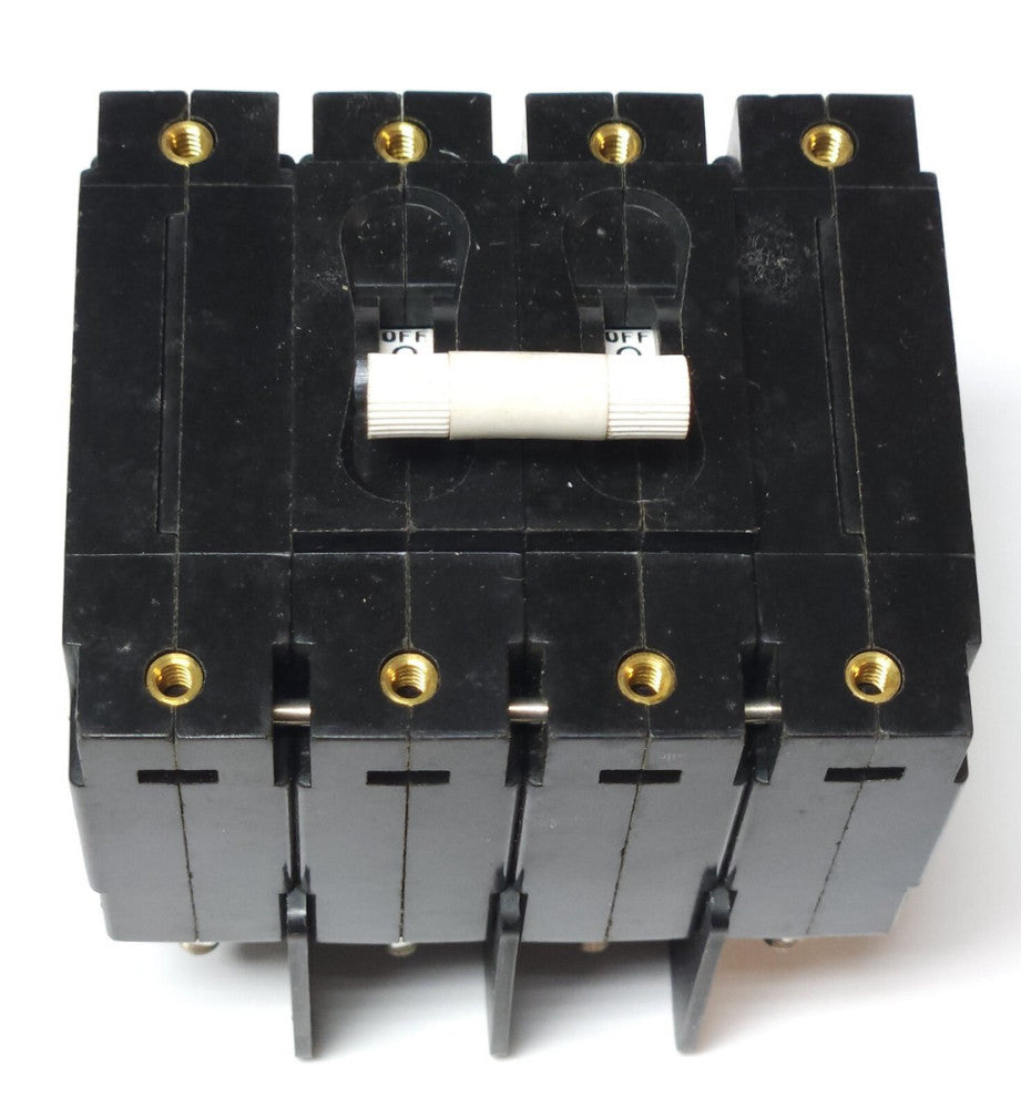 CARLINGSWITCH CB4 X0 00 811 11A C 4 Pole 50 AMP FLA 277 VAC 24 VDC Circuit Break
