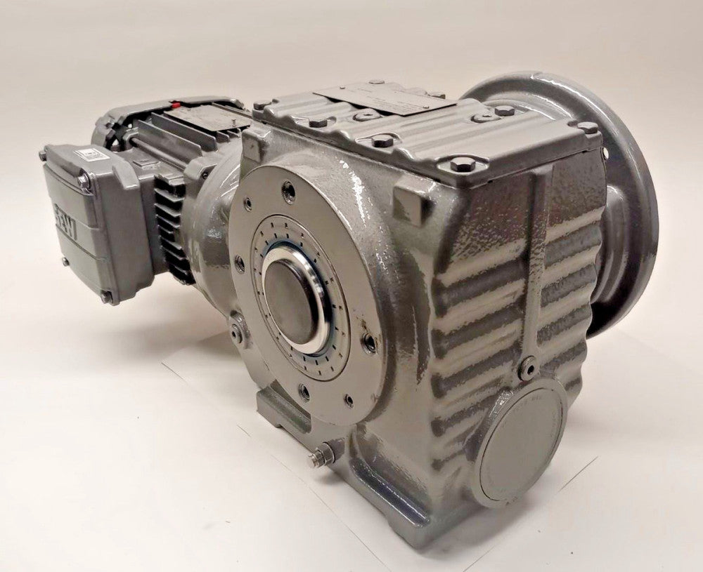 SEW EuroDrive SAF67-DRN80MK4/DH x 190.11 Gear Motor 1745/9.2rpm Ratio 190.11:1