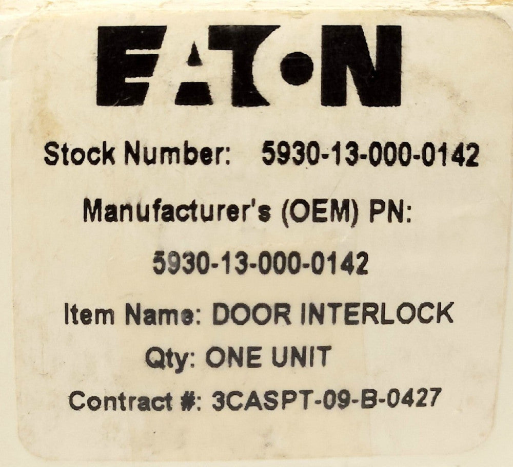 EATON 5930 13 000 0142 Safety Interlock DOOR SWITCH