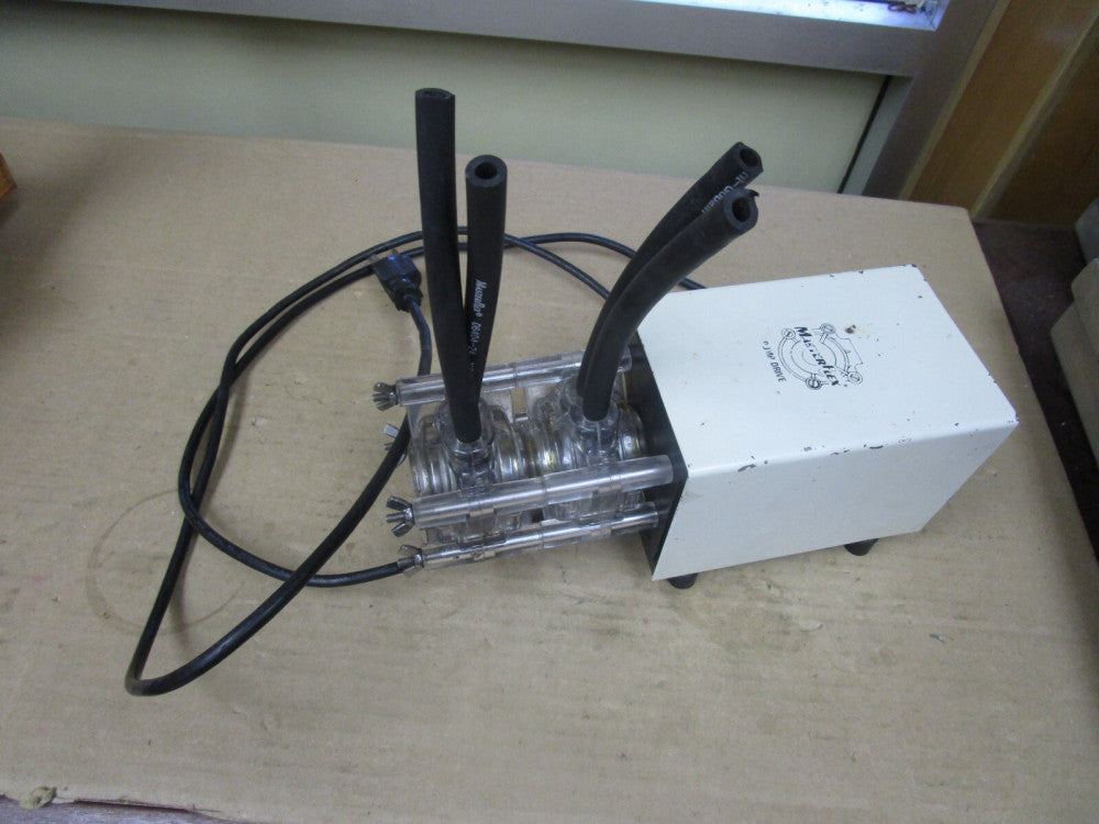 COLE PALMER MASTERFLEX PUMP DRIVE 7543-02 2 RPM w/ (2) 7024-21