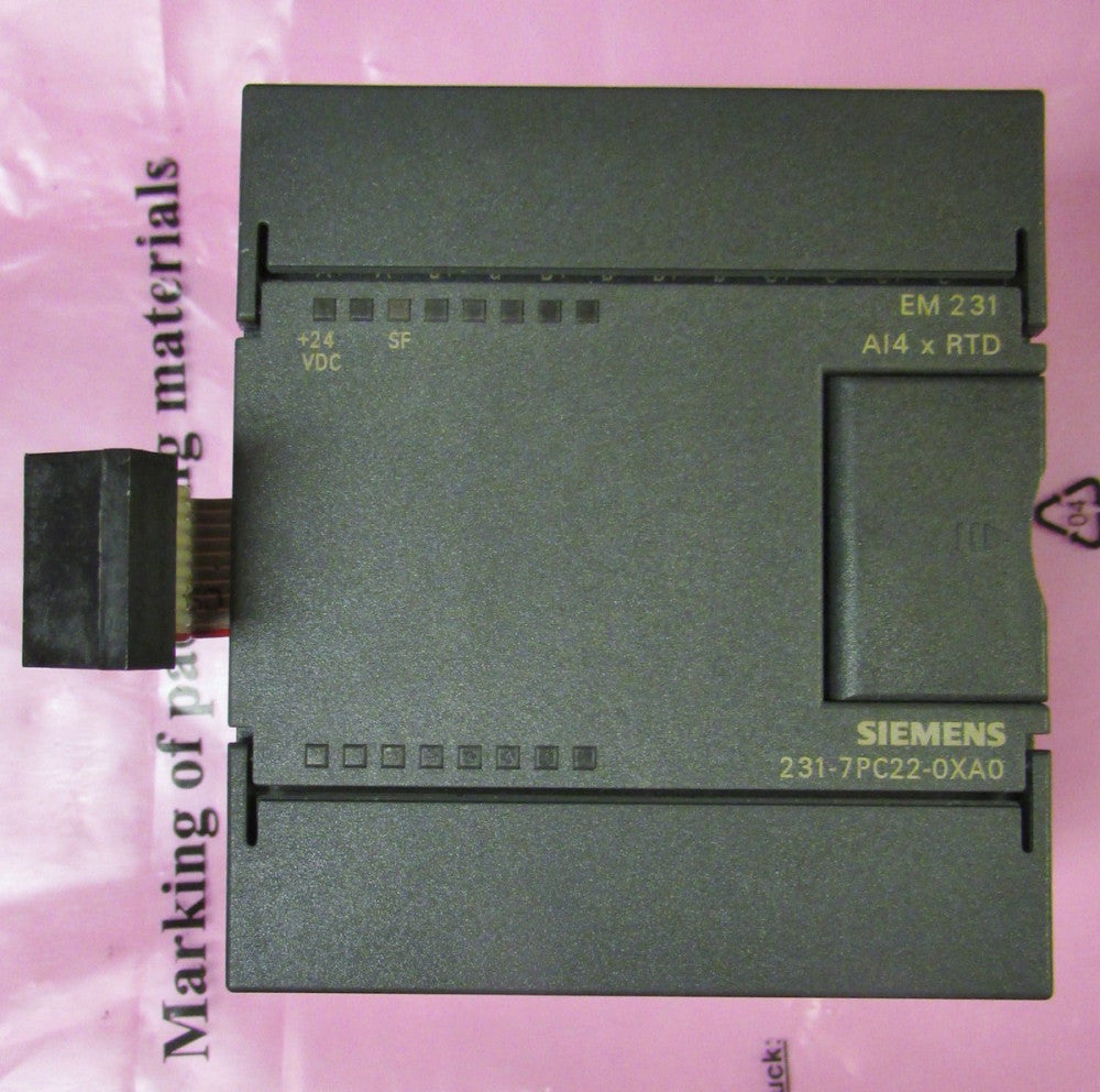 SIEMENS 6ES7 231 7PC22 0XA0 EM 231 AI4xRTD Module SIMATIC S7 200 Analog Input Mo