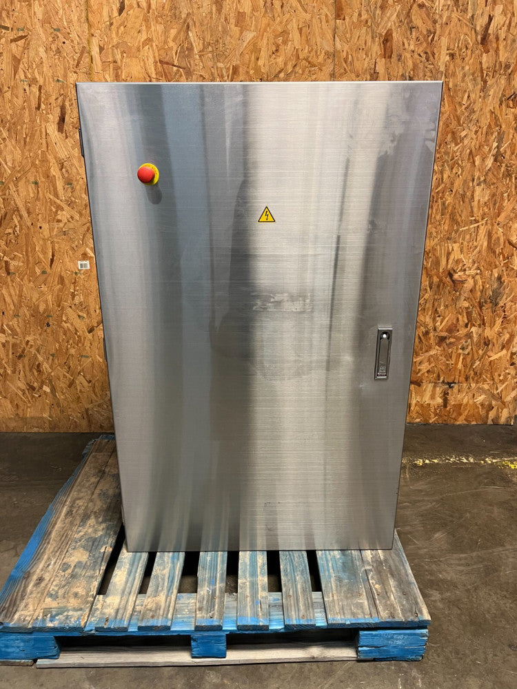 NO NAME STAINLESS STEEL CABINET 33-1/2"x 12-3/4"x 53"