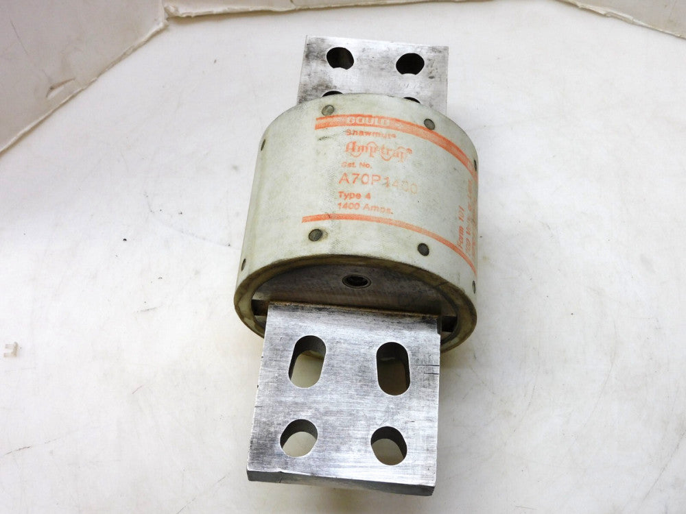 GOULD SHAWMUT A70P1400 AMP-TRAP FUSE TYPE 4 700VAC 1400A