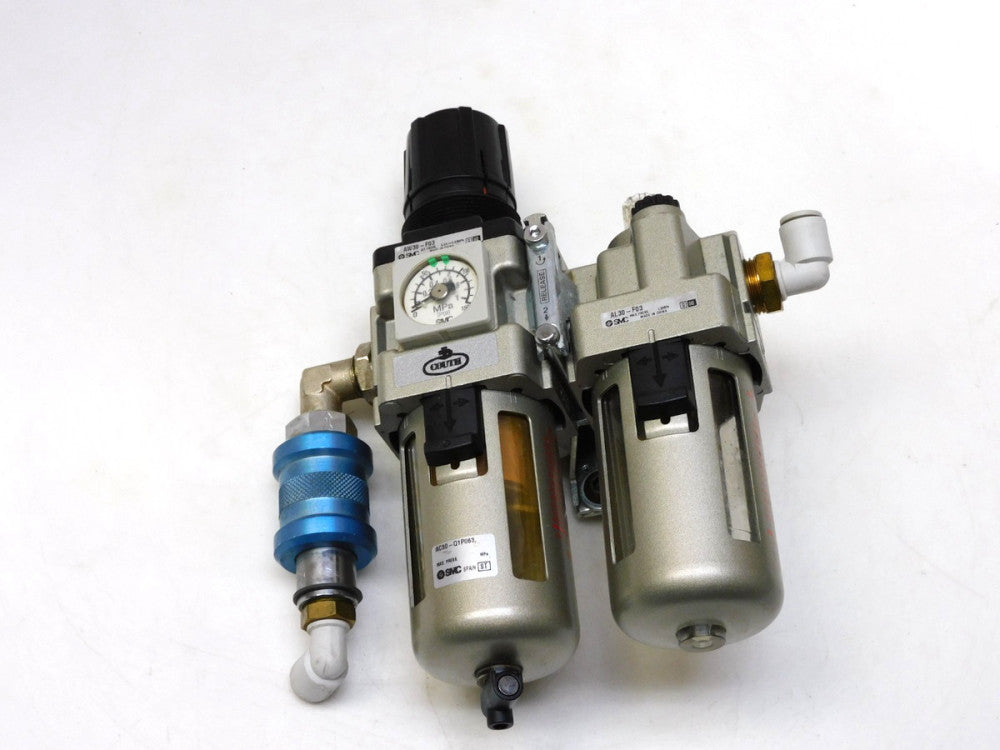 Couth Filter Regulator Lubricator Smc AW30-F03 AL30-F03 AC30-Q1P063 150psi 1MPa