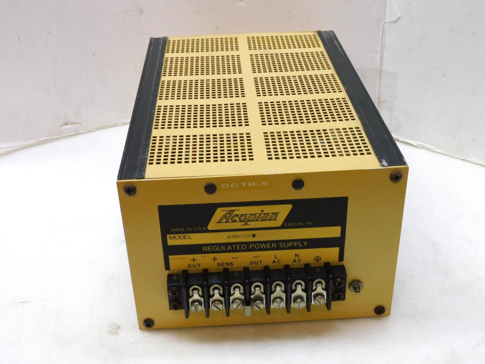 ACOPIAN A28H1100 REGULATED POWER SUPPLY