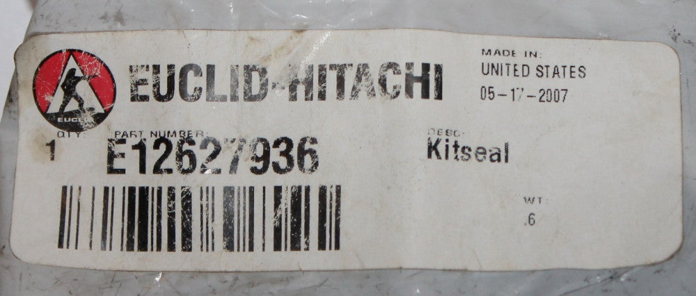 EUCLID HITACHI E12627936 Brake Caliper Seal Kit KitSeal
