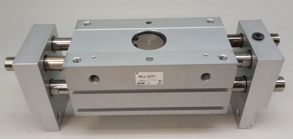 SMC MHL2-32TFD Used Parallel Gripper Wide Type Double Acting MHL2 Series
