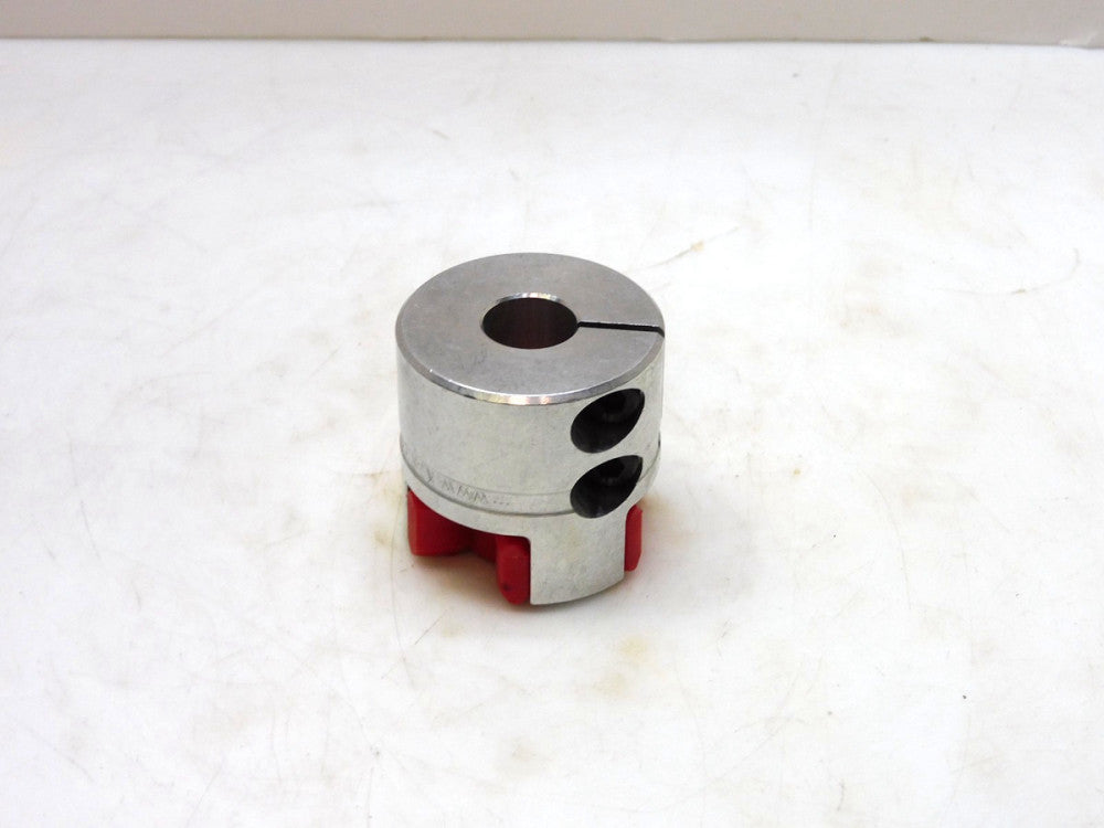 ROTEX 3-JAW ALUMINUM 1/2 COUPLING 11MM ID 40MM OD W/ SPIDER