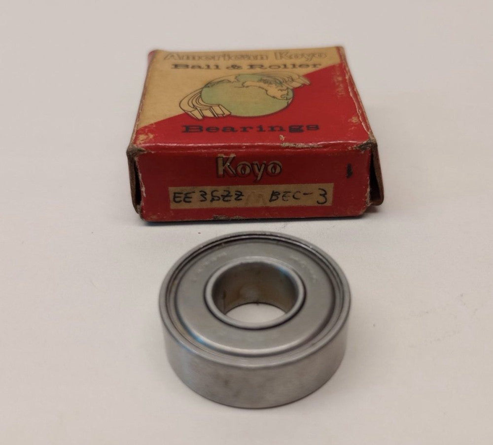 Koyo EE3SZZ Ball Bearing Double Shielded 3/8 ID x 7/8 OD x 9/32 W