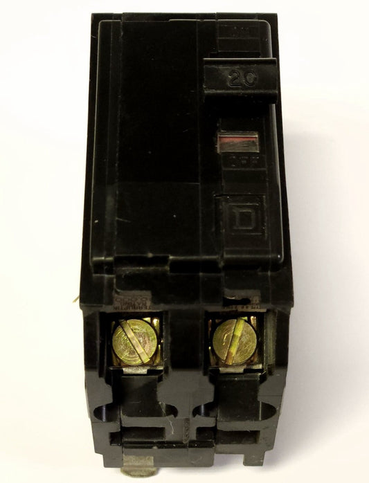 SQUARE D QO220HID 2 Pole 20 AMP Type QO QO-HID Circuit Breaker
