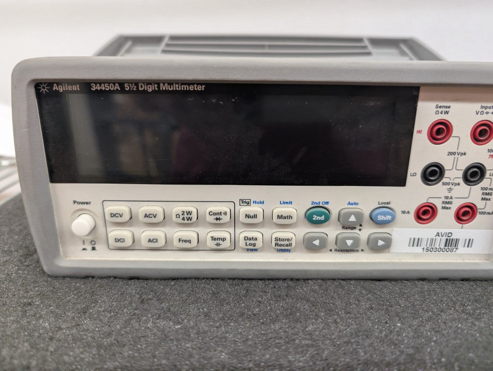 Used, Agilent, 34450A, 5 AND 1/2 DIGITAL MULTIMETER - Sold As Is