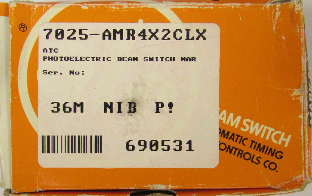 ATC 7025 AMR4X2CLX MARK SCANNER 3016 Sensor Photoelectric Scanner
