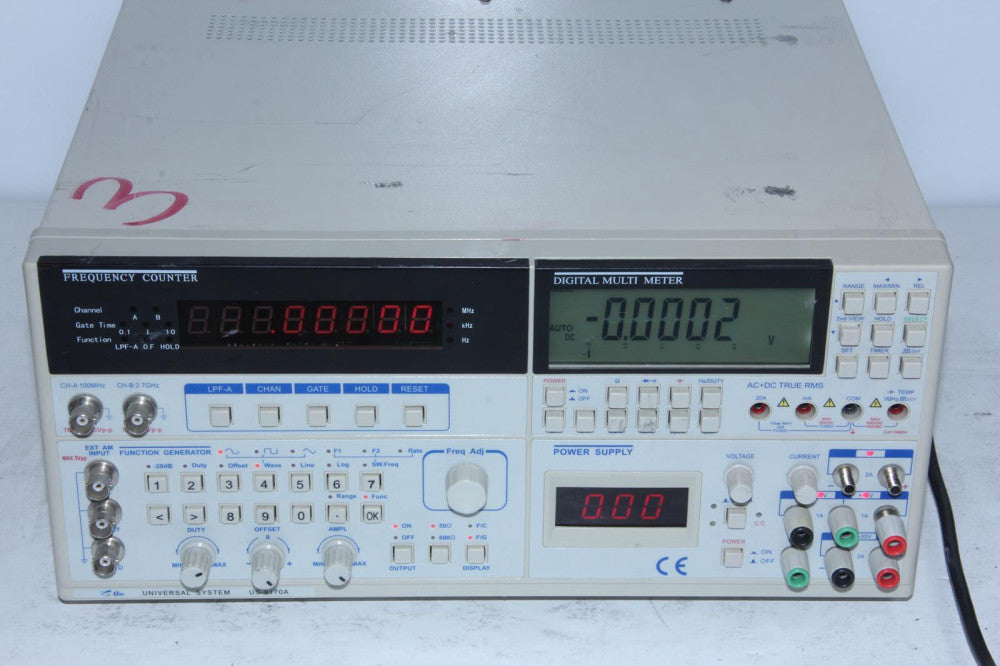 UNIVERSAL SYSTEM US-9170A 10MHz 4-in-1 Function Generator & Frequency Counter