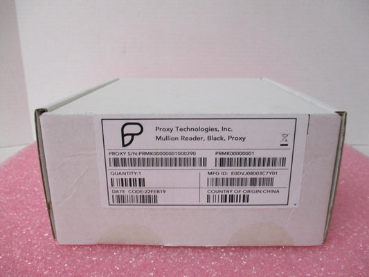 PROXY TECHNOLOGIES PRMK00000001 MULLION READER BLACK