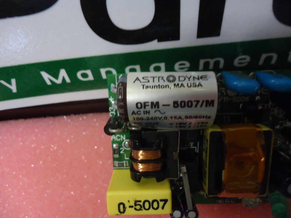 OFM-5007/M Astrodyne 5W, +-15V, AC/DC Open frame/medical Brand New!