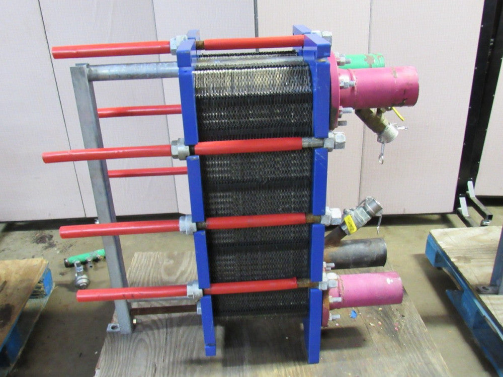 ALFA LAVAL THERMAL PLATE HEAT EXCHANGER M10-BFG 73PLATES 14-1/2"X35" 2014YR