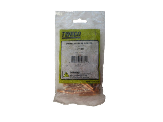 Tweco 14H52 , 1140-1205 Contact Tip (New - Pack of 25)