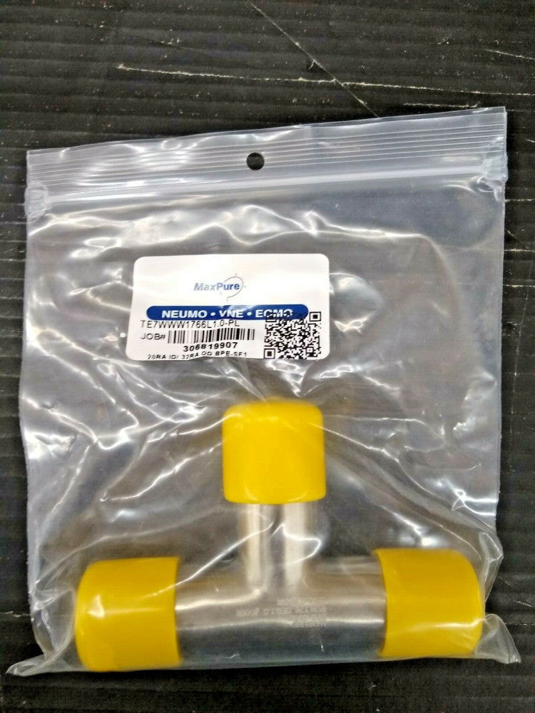 New, Maxpure, TE7RWWW1766L1.0-PL, REDUCING TEE/176 DEGREE 20RA