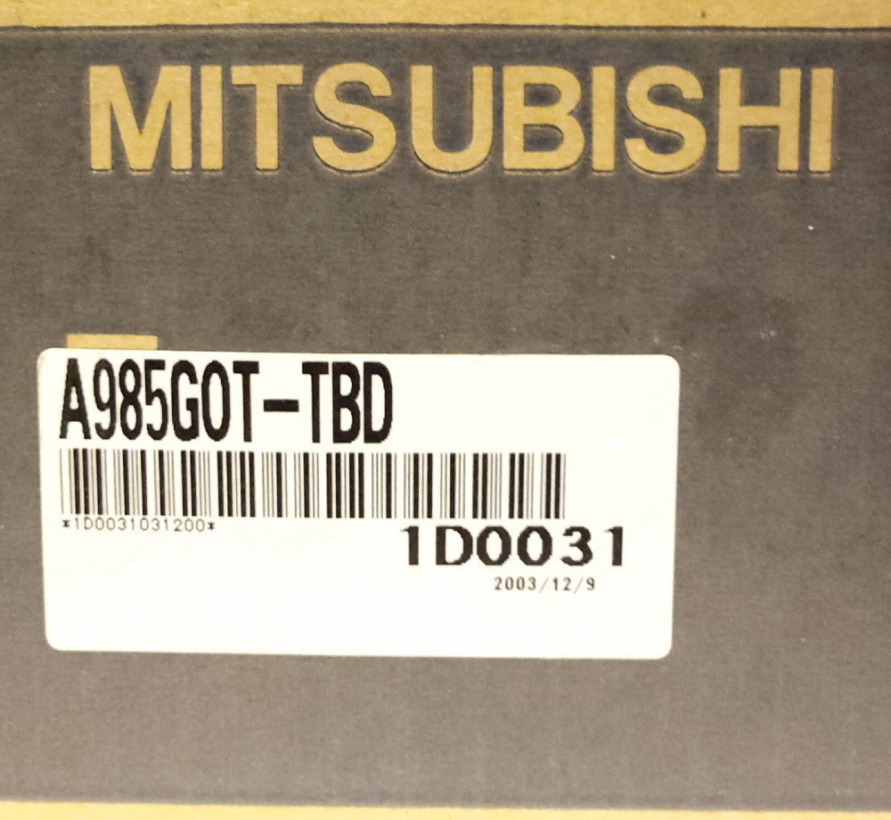 SEALED MITSUBISHI A985GOT TBD 900 Series Graphic Operation Touch Screen Panel
