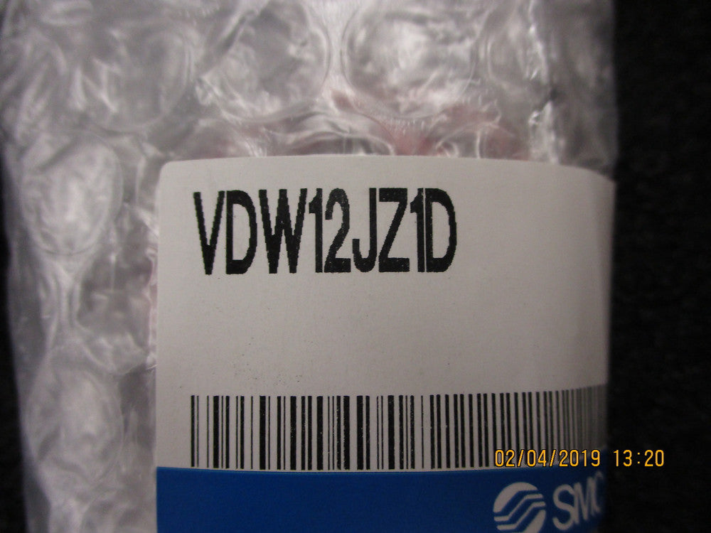 VDW12JZ1D SMC Valve, SS, for water, 12VDC grommet, M5, direct oper BRAND NEW!