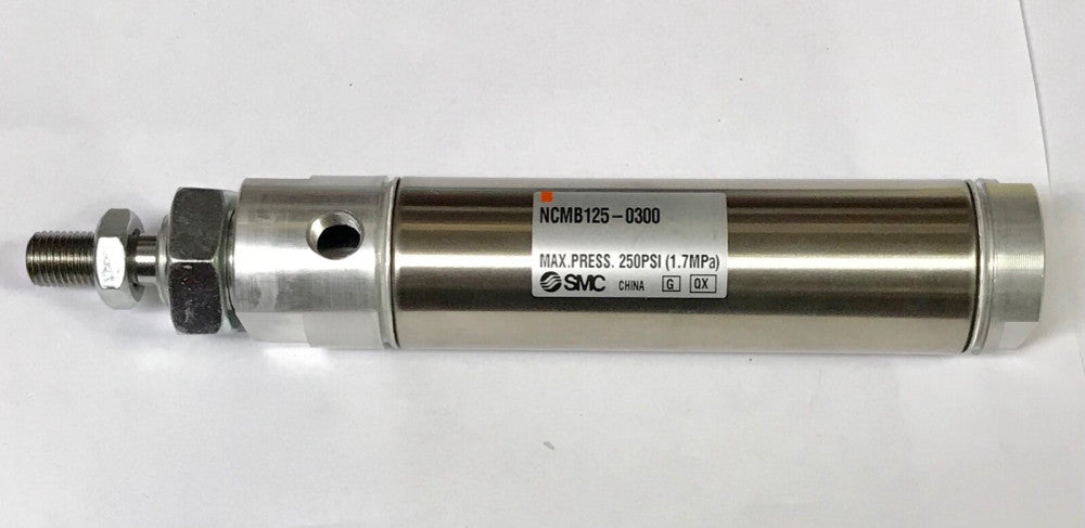 SMC NCMB125 0300 250 PSI Max Pressure 1.7 mpa Pneumatic Cylinder