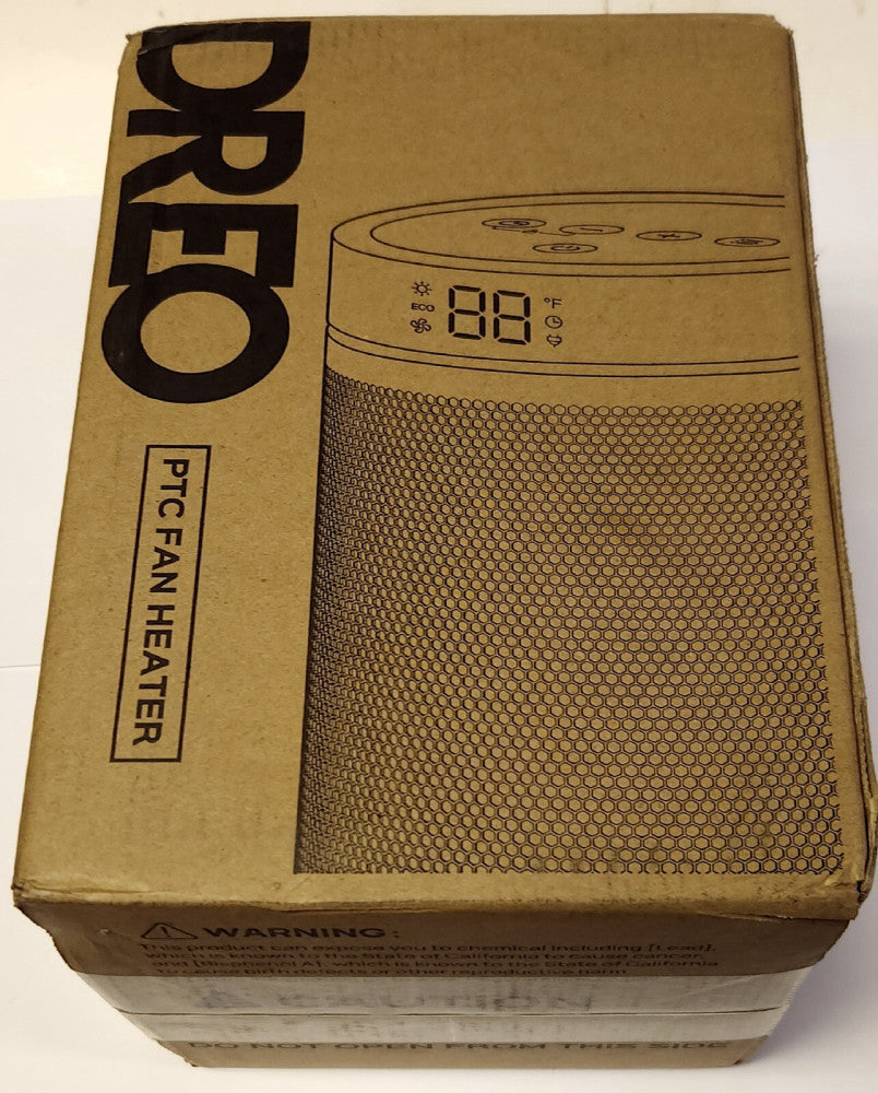 SEALED DREO DR HSH006A PTC FAN SPACE Heater 120 VAC 1500 Watt