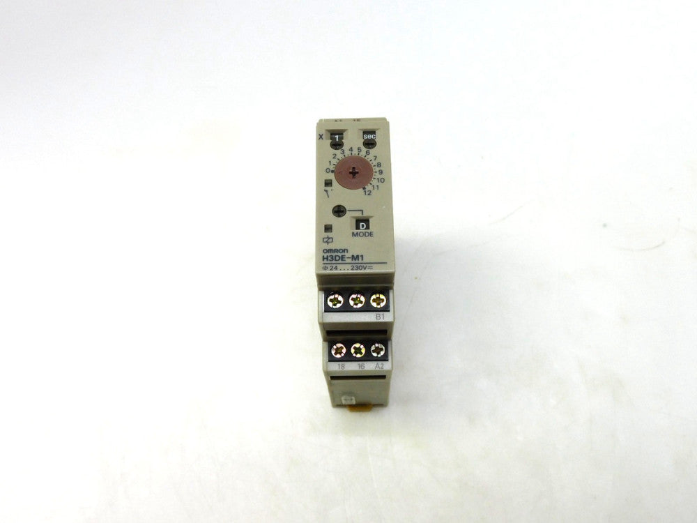 OMRON H3DE-M1 TIMER RELAY 24-230VAC/DC