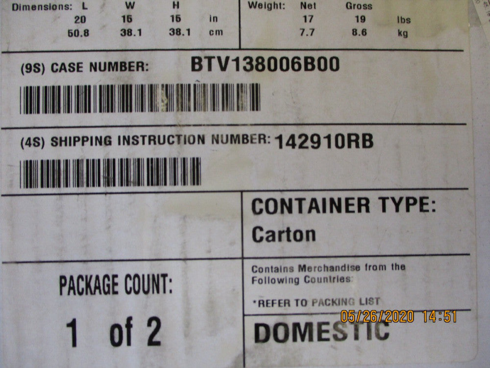 New, Saint Gobain, PRD3-322WZF, Non-Stalling Pneumatically Operated Teflon Pump