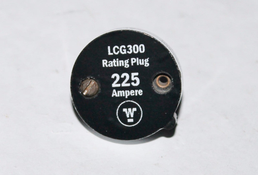 Westinghouse 3LCG225 Type LCG 300 225 Amp Rating Plug 1369D92G09