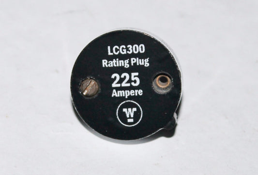 Westinghouse 3LCG225 Type LCG 300 225 Amp Rating Plug 1369D92G09