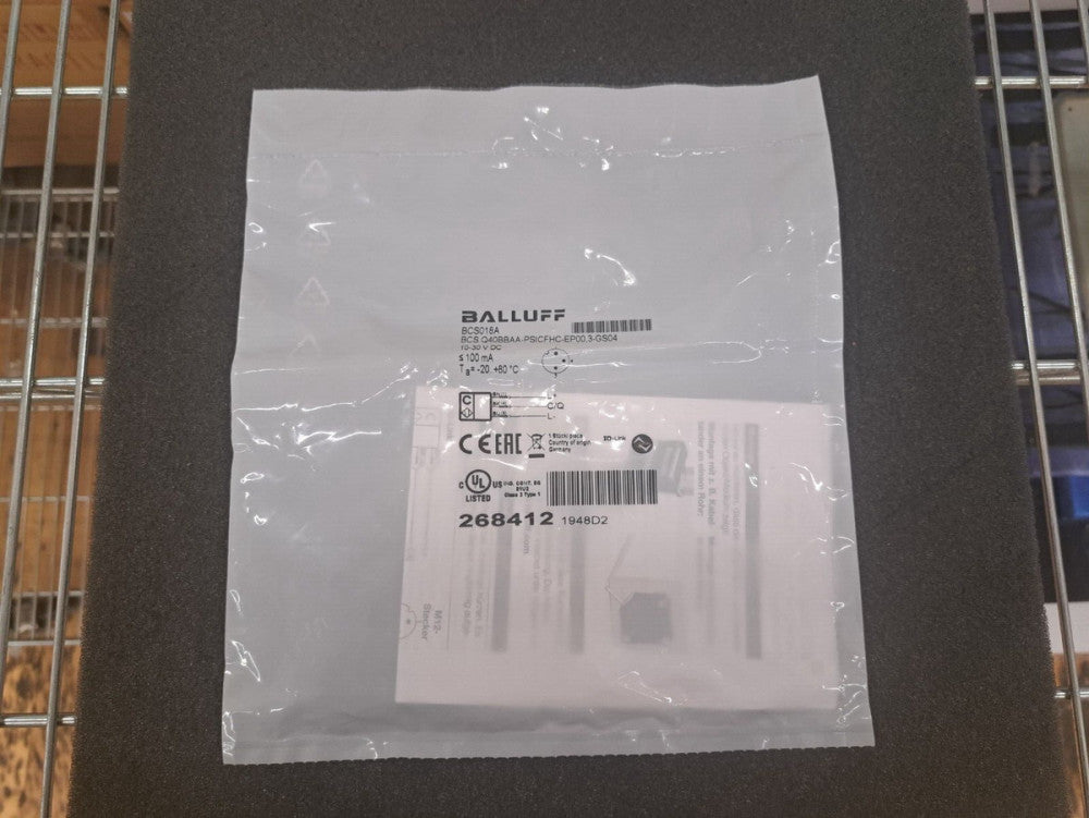 New, Balluff, BCS018A, Capacitive level sensors without media contact