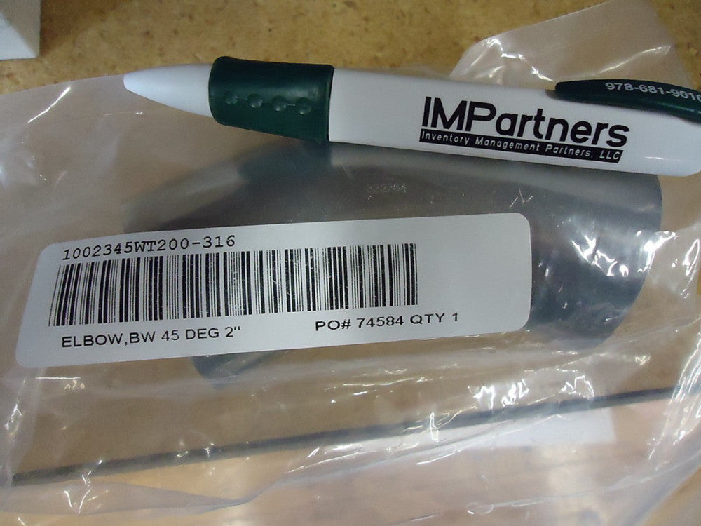 MKS, 1002345WT200-316, Elbow, Brand New! Sold as lots of 2 Pieces!