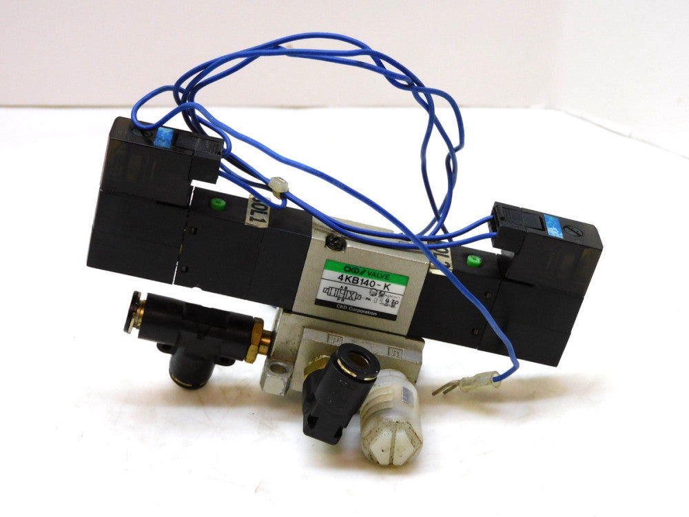 CKD 4KB140-K Solenoid Valve 100Vac 0-7.0kgf/cm