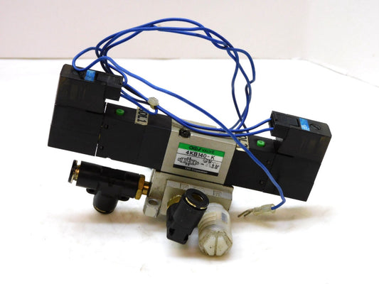 CKD 4KB140-K Solenoid Valve 100Vac 0-7.0kgf/cm