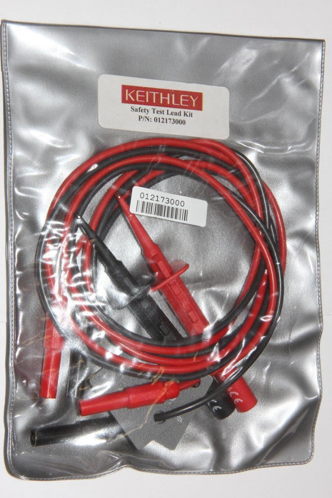 KEITHLEY 012173000 1000V 20A CAT III Safety Test Lead Kit "NEW"