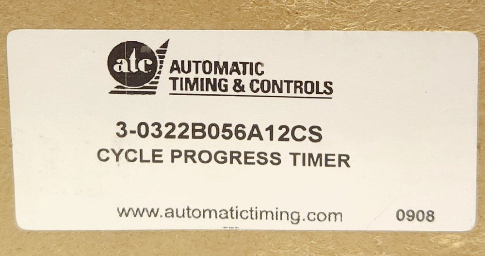 ATC AUTOMATIC TIMING & CONTROLS 322B Motor Driver 3 0322B056A12CS Cycle Progress