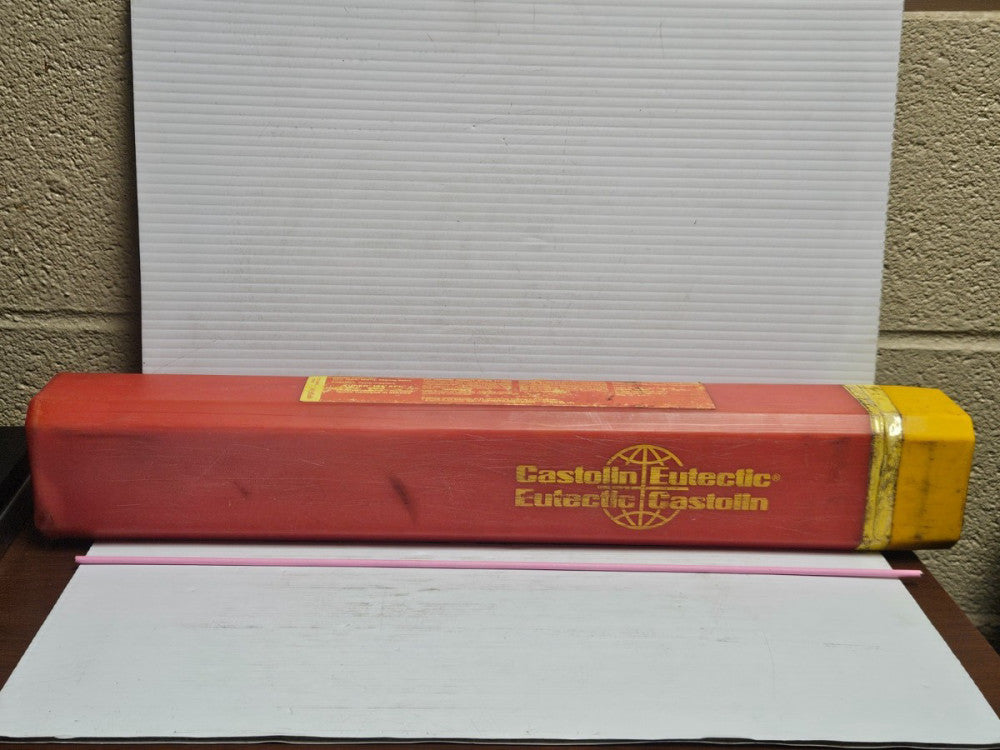 NEW 11LBS 157PCS EUTECTIC CASTOLIN WELDING ELECTRODE 185XFC 1/8"X18"