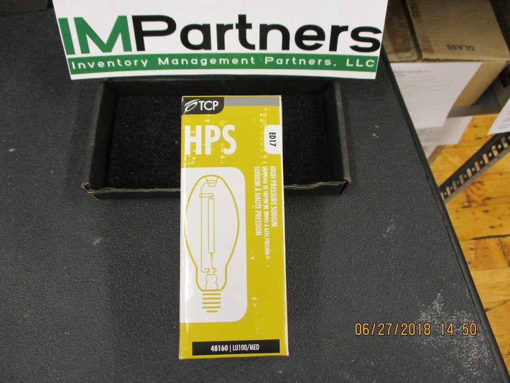 48160 TCP 100 Watt, ED17, High Pressure Sodium Bulb BRAND NEW! Lot of 11